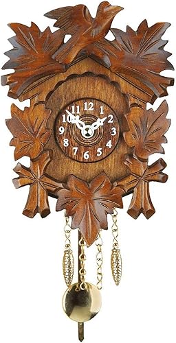 Trenkle Kuckulino Reloj de la Selva Negra con Movimiento de Cuarzo y Campanilla de Cuco TU 2015 PQ