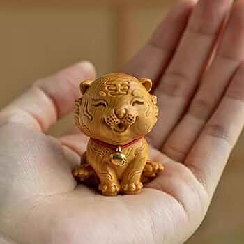 干支 虎 置物　3点まとめアンティーク 十二支 縁起物 縁結び 開運 金箔覆 干支 虎 置物 3点まとめアンティーク 十二支 縁起物 縁結び 開運