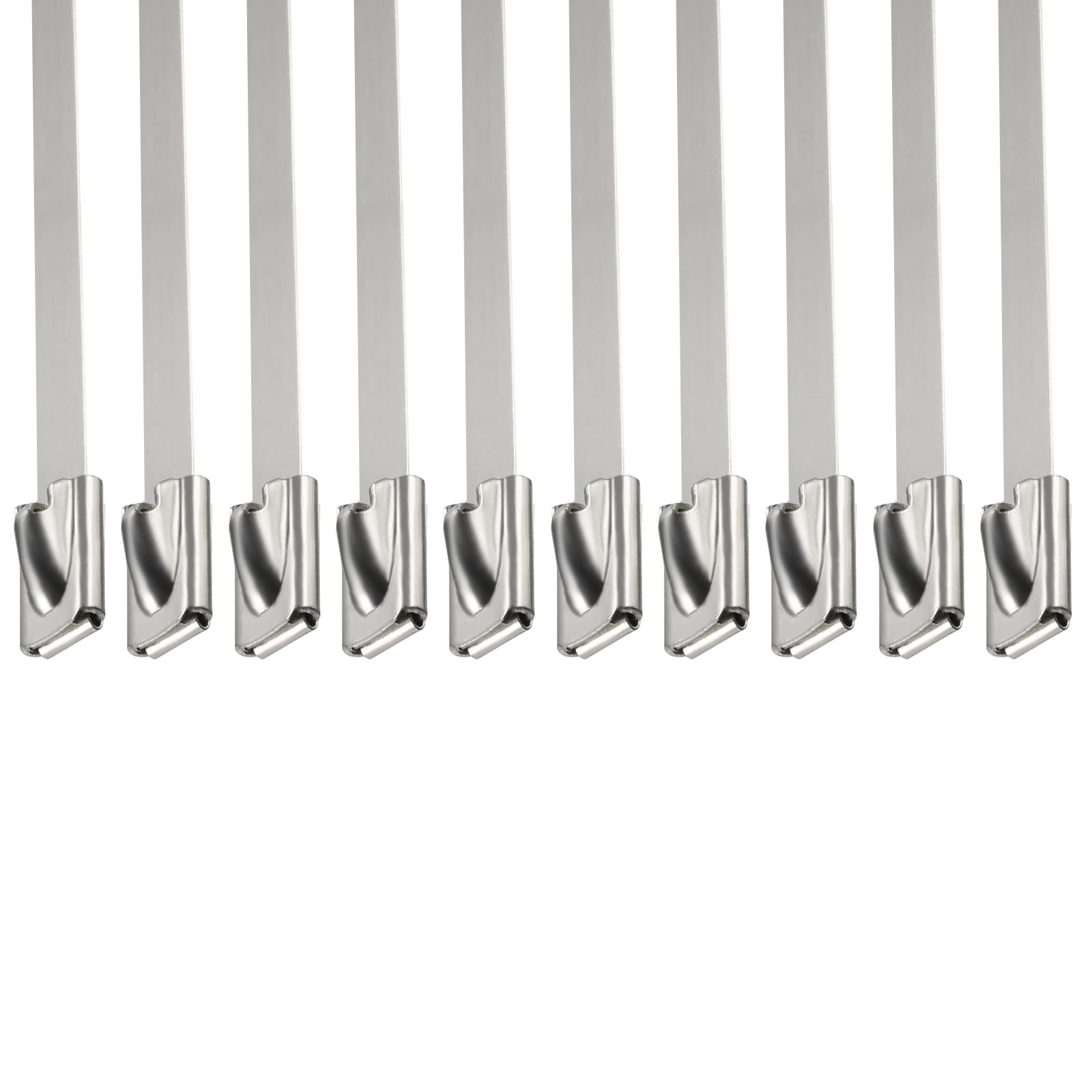 DTGN 19.69"x0.18"(LxW) Tie Wraps, 10Pack, Good for Furniture Electronic Equipment