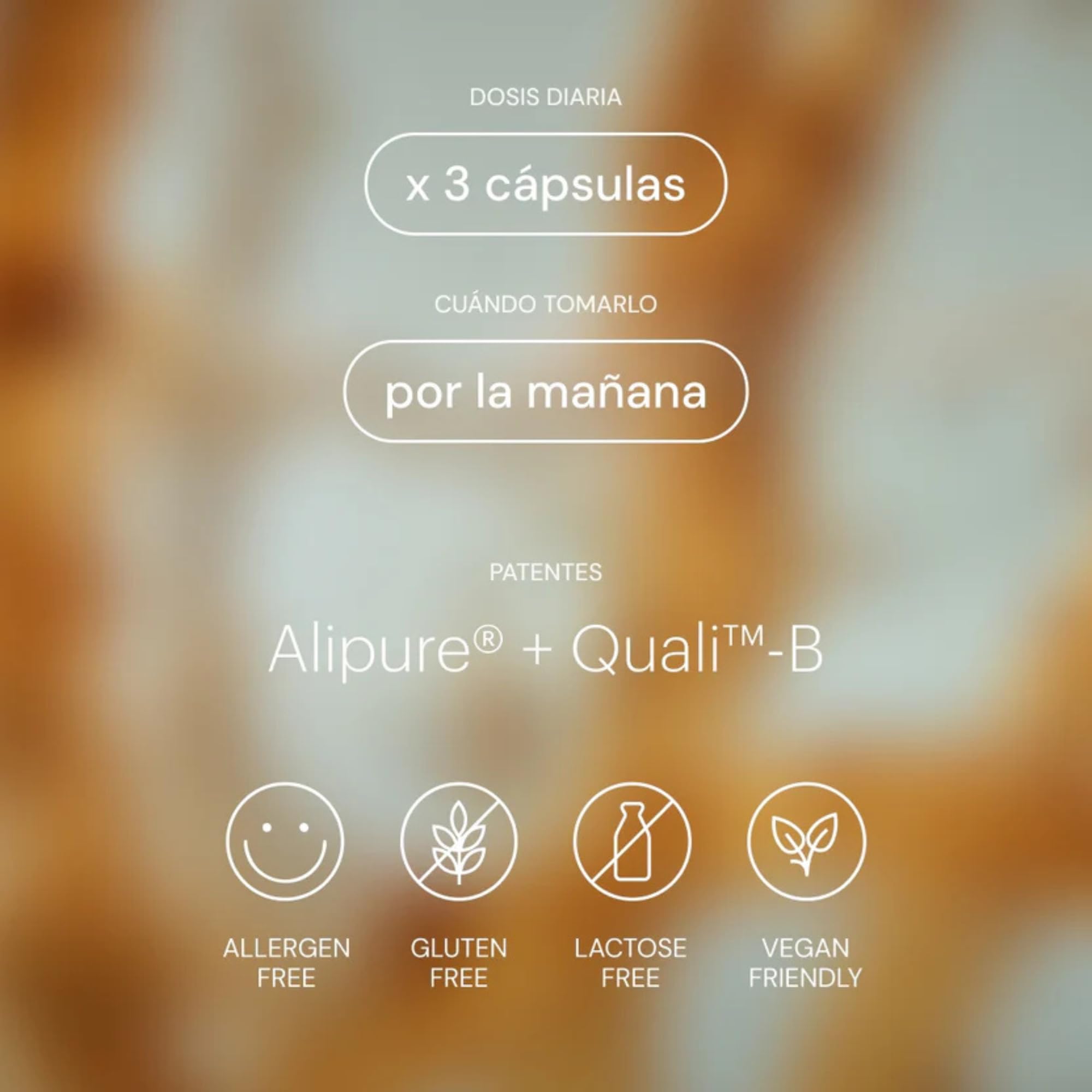 Nootrópico Natural para Memoria y Concentración con Gingko Biloba + Ginseng Rojo Coreano + Bacopa Monnieri - Vitaminas para Estudiar y Memorizar Nootropic Vegano Sin Gluten | wake up mood - be levels