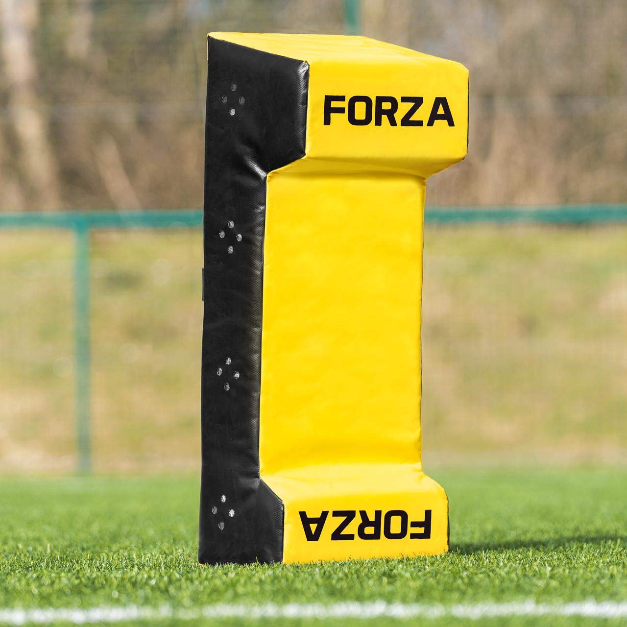 FORZA Escudo de tackle de doble cuña de rugby | Equipo de entrenamiento de rugby de PVC | Equipo de entrenamiento de rugby - [Net World Sports] (Junior)