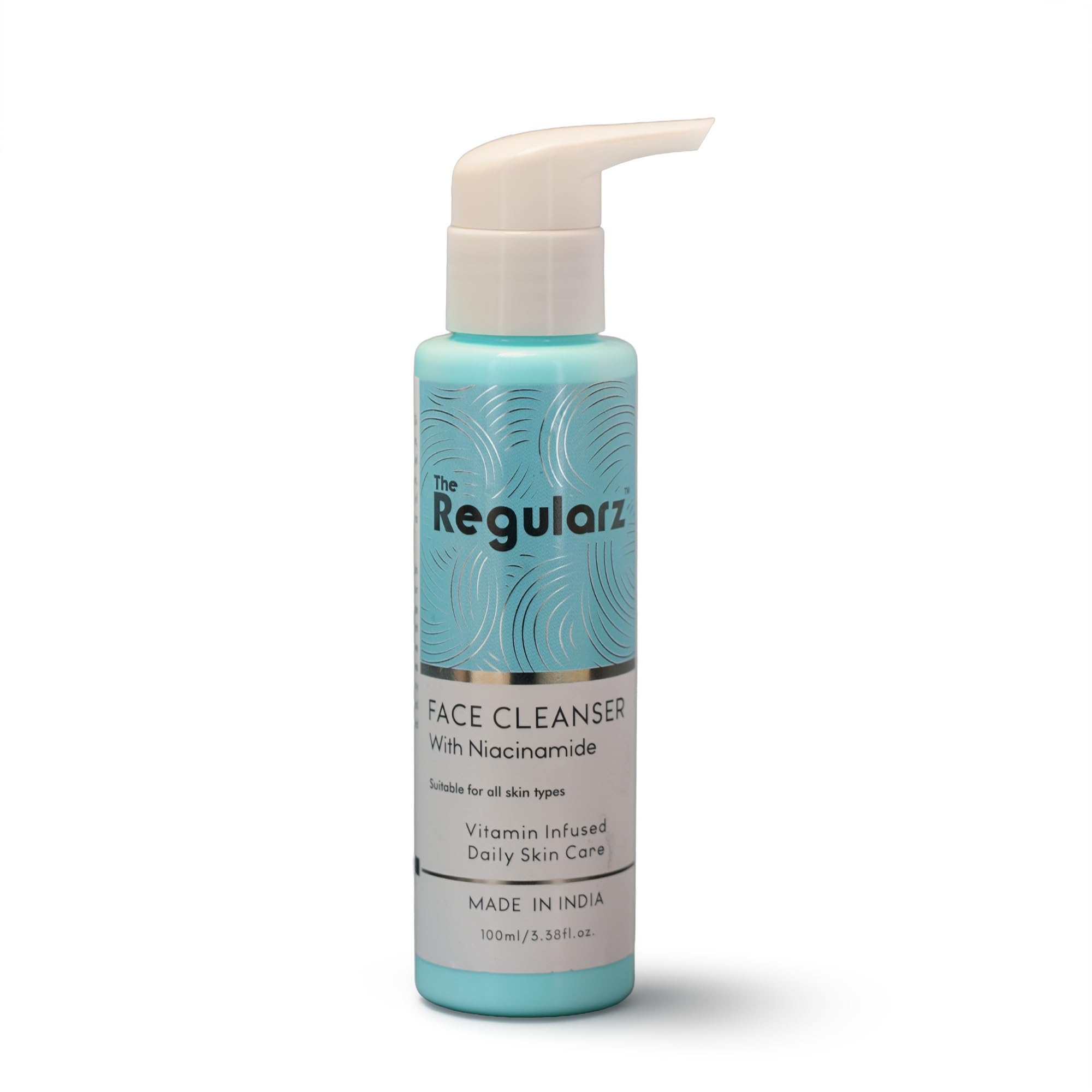 Regular daily use face cleanser, NIACINAMIDE daily gentle face cleanser, deep cleansing, refreshing,oil free, hydrating, exfoliating, purifying. Specially suited for Indian skin.Pack of 100ml