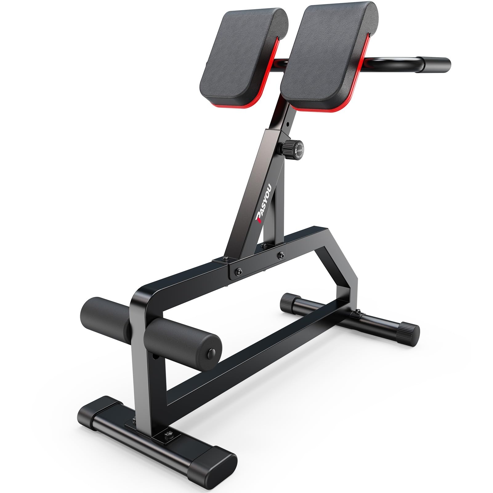 Roman Chair Adjustable Hyperextension Roman Chair Workouts Sit Up Gym Bench,Ultra Sturdy,Adjustable Ab Sit up Bench for Gym,Home and Fitness