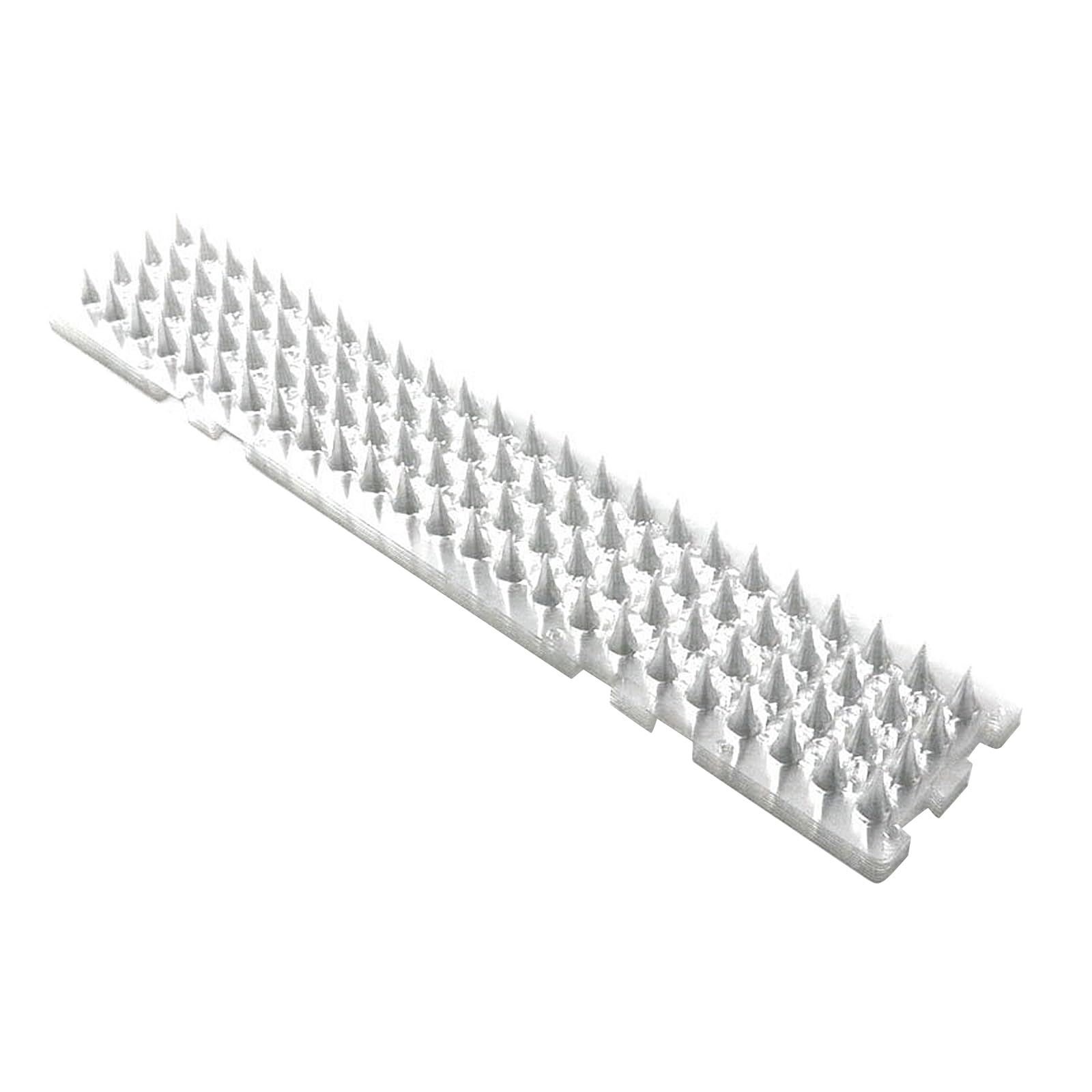 Esterilla de protección para gatos para exteriores, de plástico para jardín, entrenamiento disuasorio para interiores y exteriores, dispositivo de esteras de espiga, 42 x 8,2 x 2 cm (10 unidades),