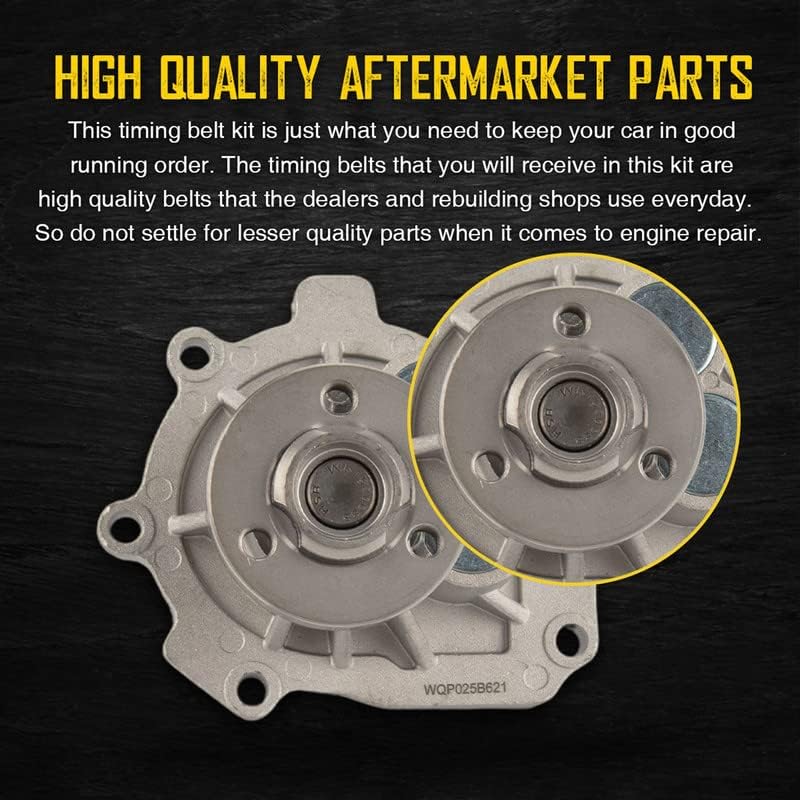 Miniatura 4 de KAX Kits de correa de distribución, bomba de agua compatible con ASTRA 2007-2008 ASTRA 2009-2011 AVEO 2010-2015 CRUZE 2012-2018 SONIC 2009-2010 G3