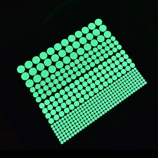 407-Piece Glow In Dark Star Stickers - Removable Wall Decals For Kids Bedroom Decor