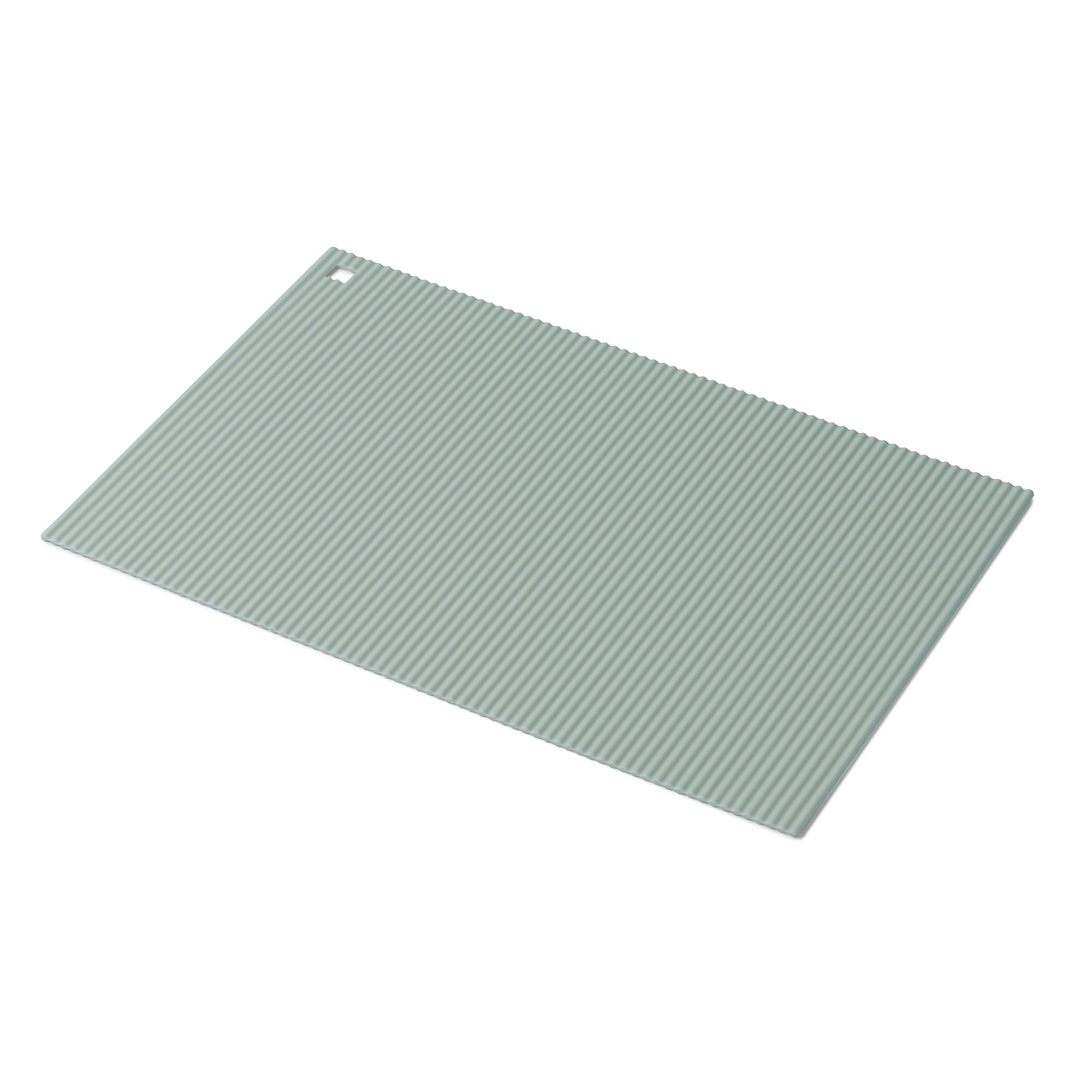 Zeal Silicone Kitchen Trivet Mat - Rectangular - Pale Green