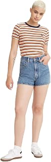 Levi's Women's A1965-0001 Casual Shorts 28 Light Indigo - Worn in (0001)