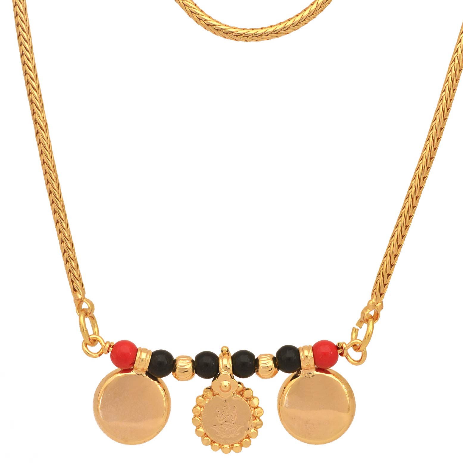 Radhas Creations Mangalsutra 30"(LONG length) one gram gold for women No.150 (B08JQMNQ66) Amazon Price History, Amazon Price Tracker
