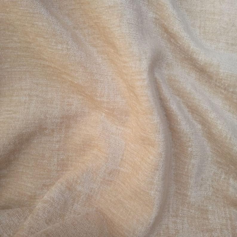 Blush Chenille Soft Velvet Fabric, 118 Inch. in Width, Ideal Material for Upholstery Coaches and Chairs, Drapery, Pillows, Slipcovers, Tablecloths, Sewing, Arts & Crafts Etc - 1/2 Yard