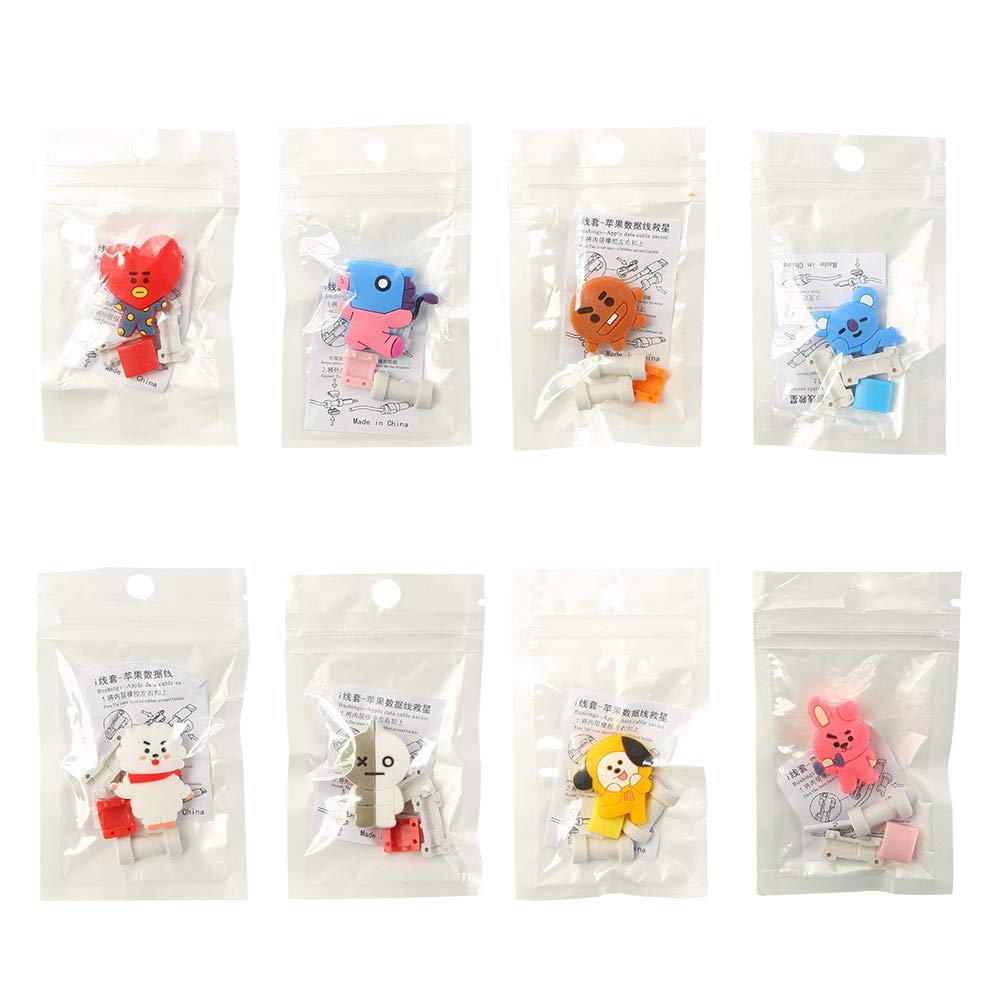 Buy Youyouchard Kpop BTS Bangtan Boys Cute Cartoon Protects Saver