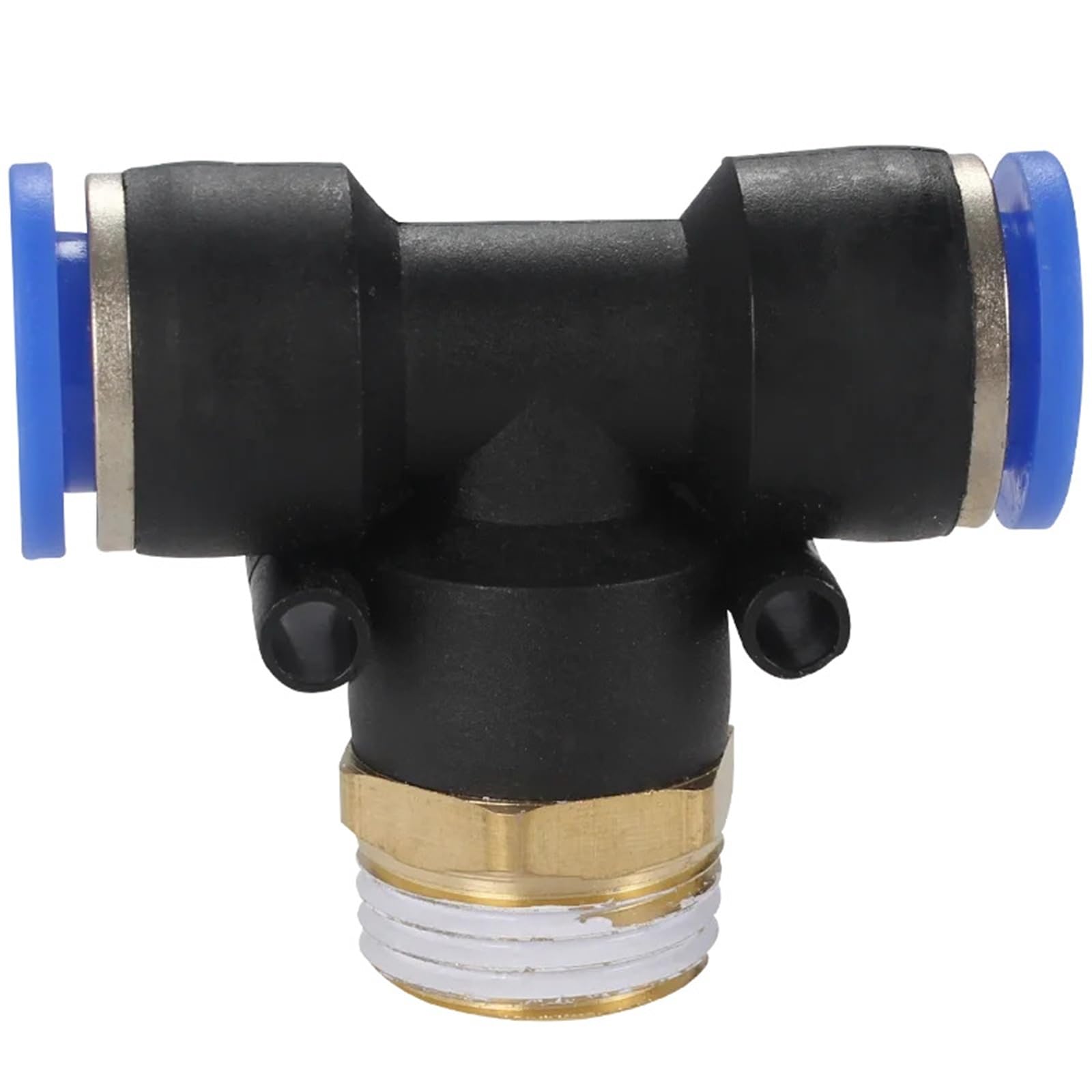 Regulador neumático de 4 mm, 6 mm, 8 mm, 10 mm, 12 mm, conector de válvula de ajuste de tubo de manguera de 0,3 cm, 0,6 cm, 1 cm y 1 cm (PB12-01)