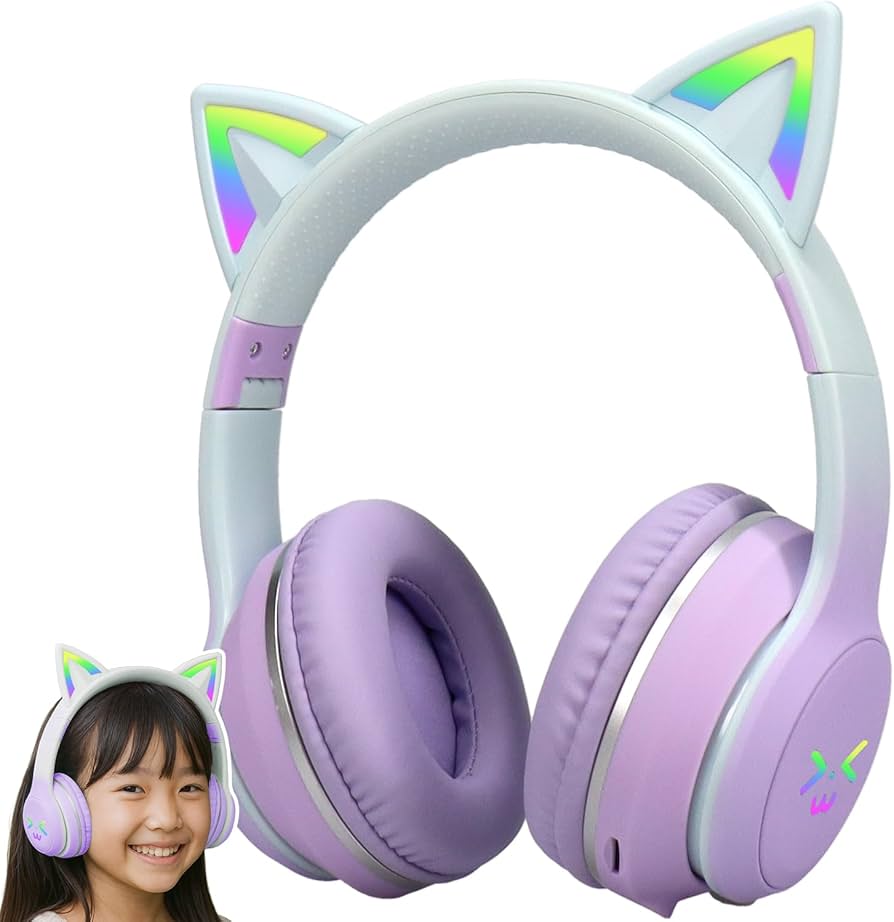 Amazon.co.jp: 【横トナ】子供用ヘッドホン Bluetoothヘッドフォン