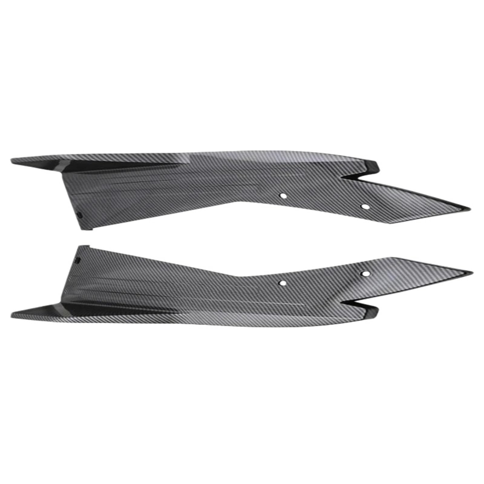 Spoiler tylnego zderzaka usta kompatybilny z K-ia Stinger Splitter dyfuzor zabezpieczenie przed zarysowaniem wykończenia boczna dokładka rozszerzenie Body Kit czarny(Black)