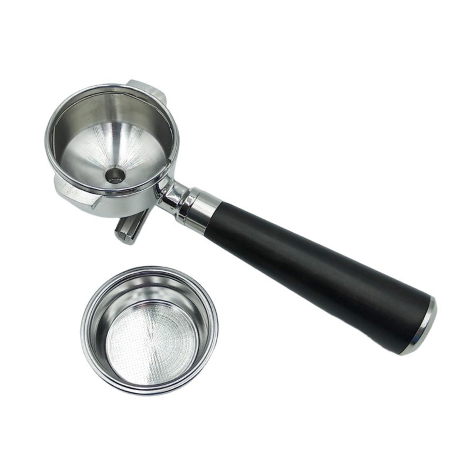 Tsophreniq 58mm Espresso Machine Wood Handle Coffee Machine Part for Enhancing Coffee Making and Ergonomic Designs Double Ear Designs Handle