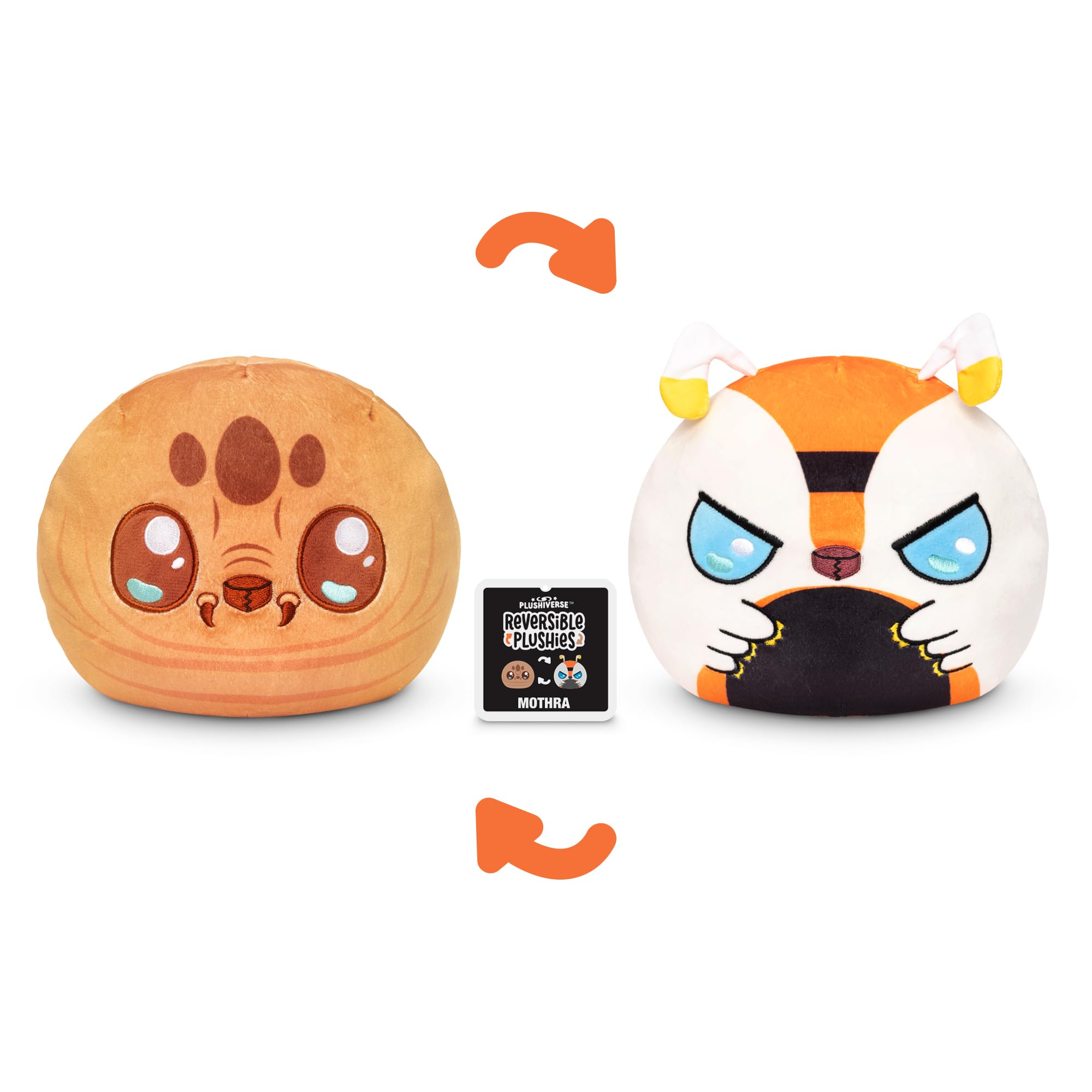 Amazon.co.jp: TeeTurtle リバーシブルゴジラモスラ6インチフリップ