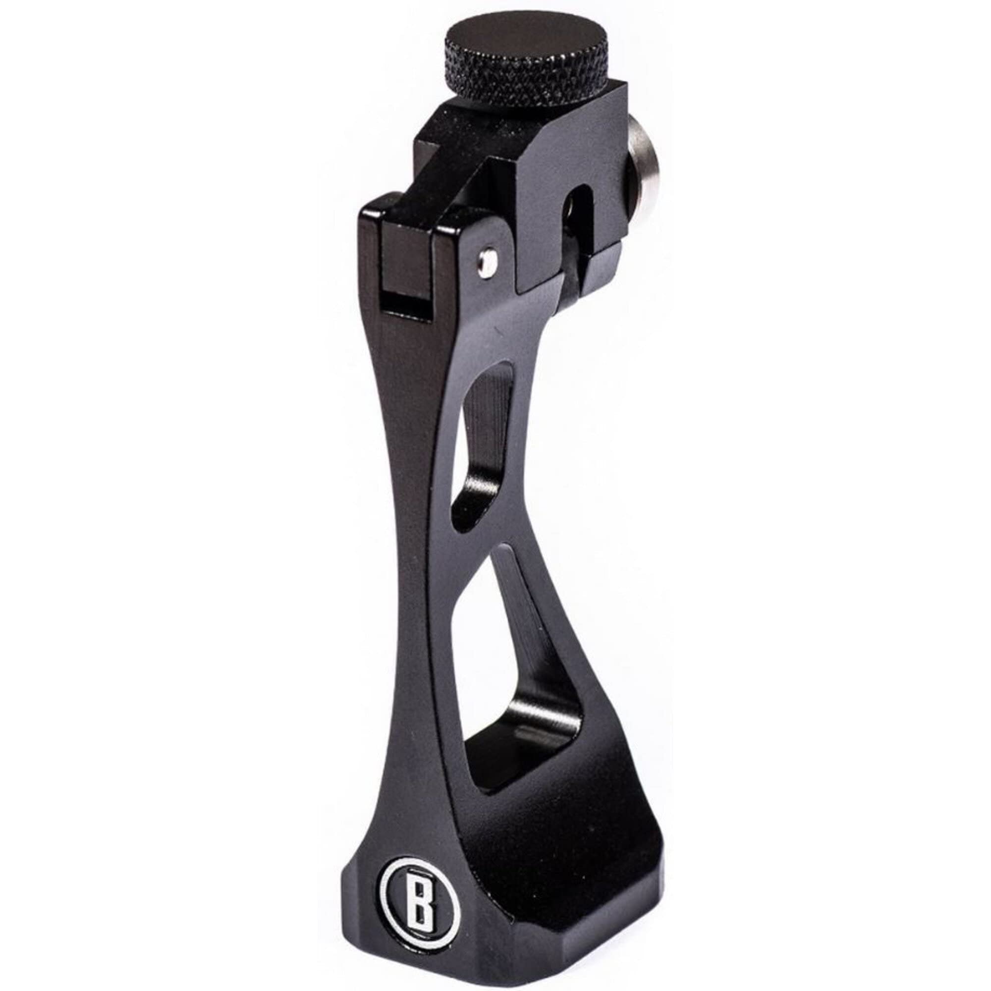 Bushnell Adaptateur : Filetage Standard 1/4 "x20 Convient à la Plupart des Jumelles - Aluminium - Adaptateur pour Trépied - BAHQRADPT Noir