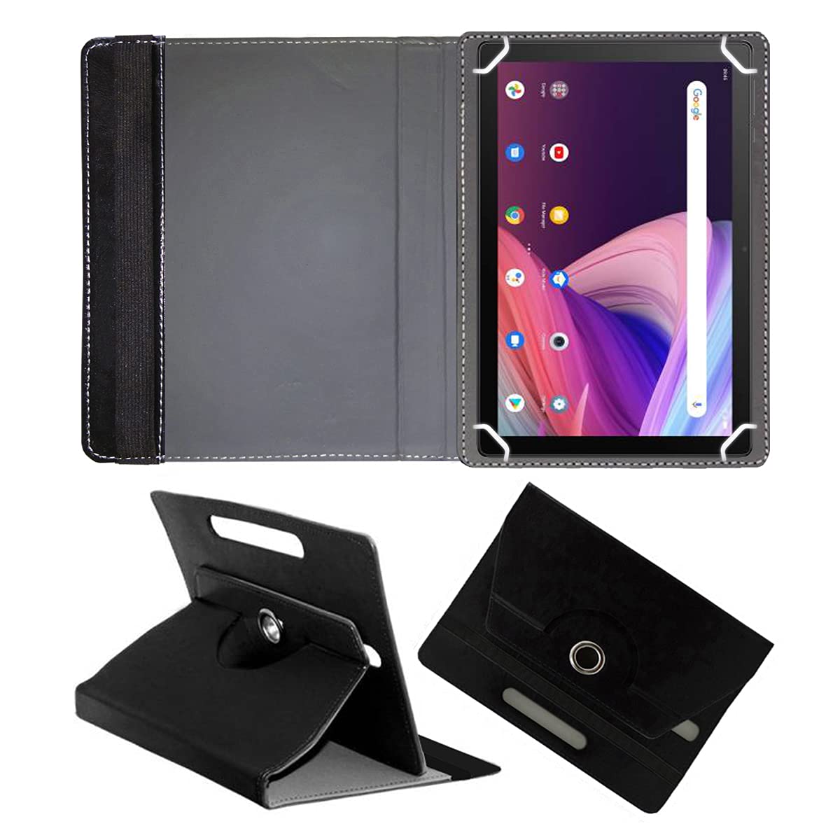 See full amazon price history chart for Fastway Rotating Leather Flip Stand Case Cover for TCL Tab 10 Full HD 10.1 inches Tablet (Black) Fastway Rotating Leather Flip Stand Case Cover for TCL Tab 10 Full HD 10.1 inches Tablet (Black) (B09D8K9N2V) Amazon Price History, Amazon Price Tracker