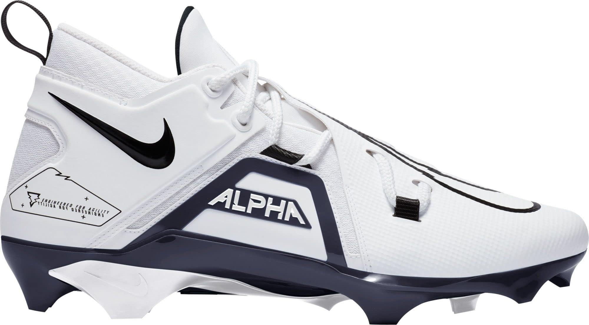 blue football cleats nike