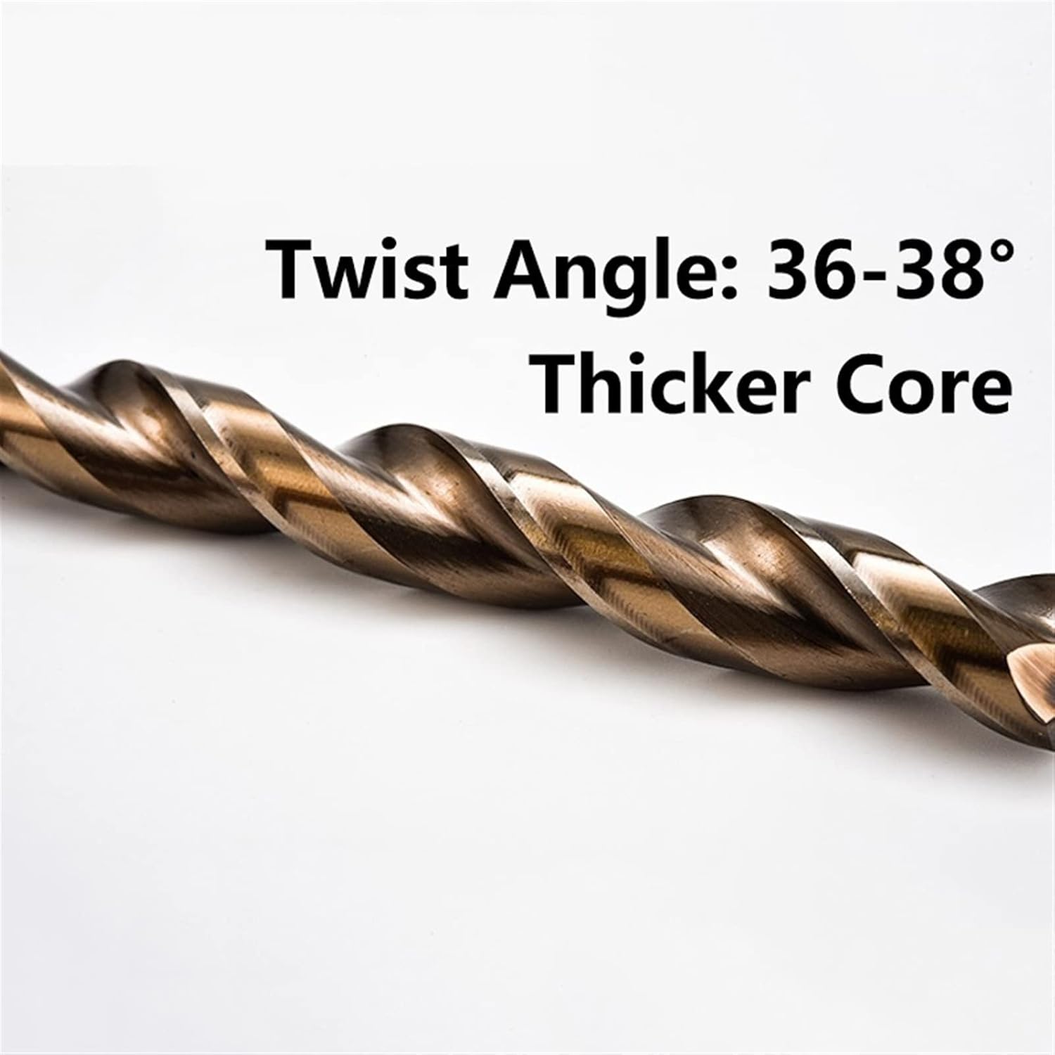 5PCS 2mm-13mm Cobalt Long Drill Bits M35 Parobolic Deep Hole Drilling for Stainless Steel Alloy Steel Cast Iron (Size : 11.5x195mm 5pc) MOICEYHF