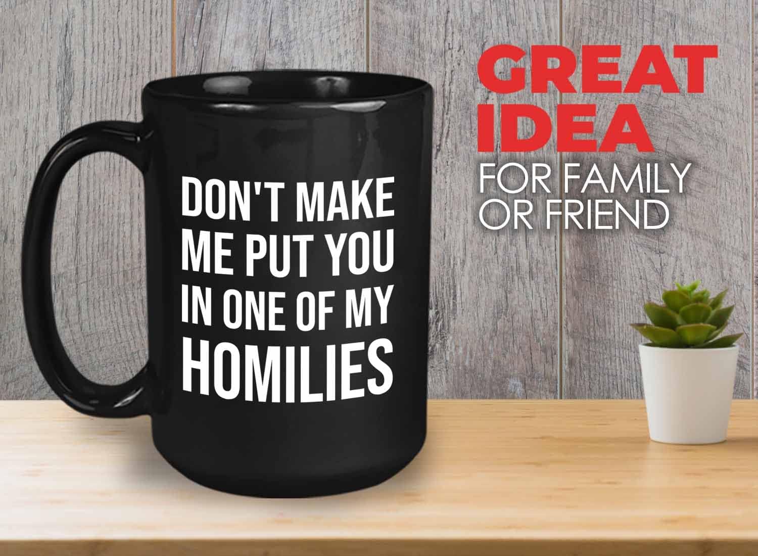 Bubble Hugs Sarcasm Coffee Mug 15oz Black - One Of My Homilies - Funny Sassy Saying Sarcastic for Colleague Gag Kidding Joke Adult Humor Laughter Humorous Giggles