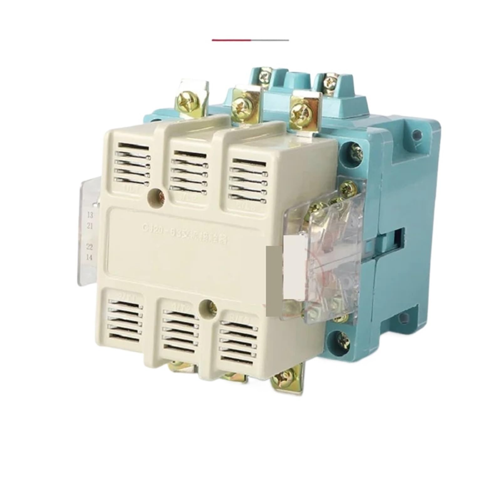 Contactor de CA de 3 polos y 63 amperios con bobina interna de corriente alterna 220V 3