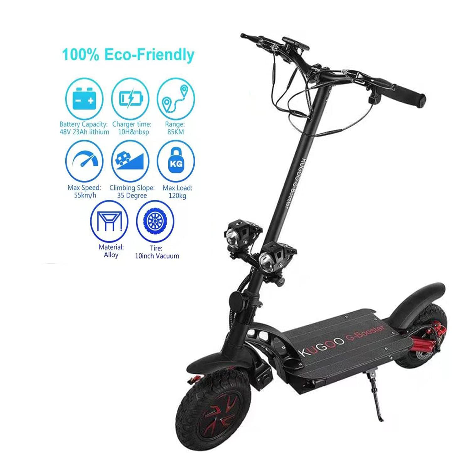 Kugoo GBooster Folding Electric Scooter for Adult E Scooter 2 * 800W
