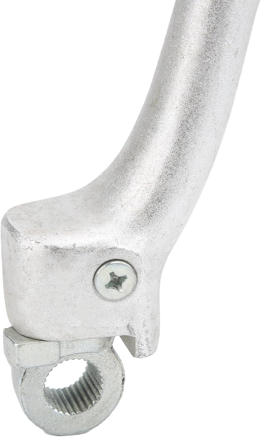 Kick Start Starter Lever CNC Forged Aluminum, Silver for 250CC NC250 NC 250 Engine Motocross Dirt Bike - Durable Construction, Easy Installation, Off Road Use