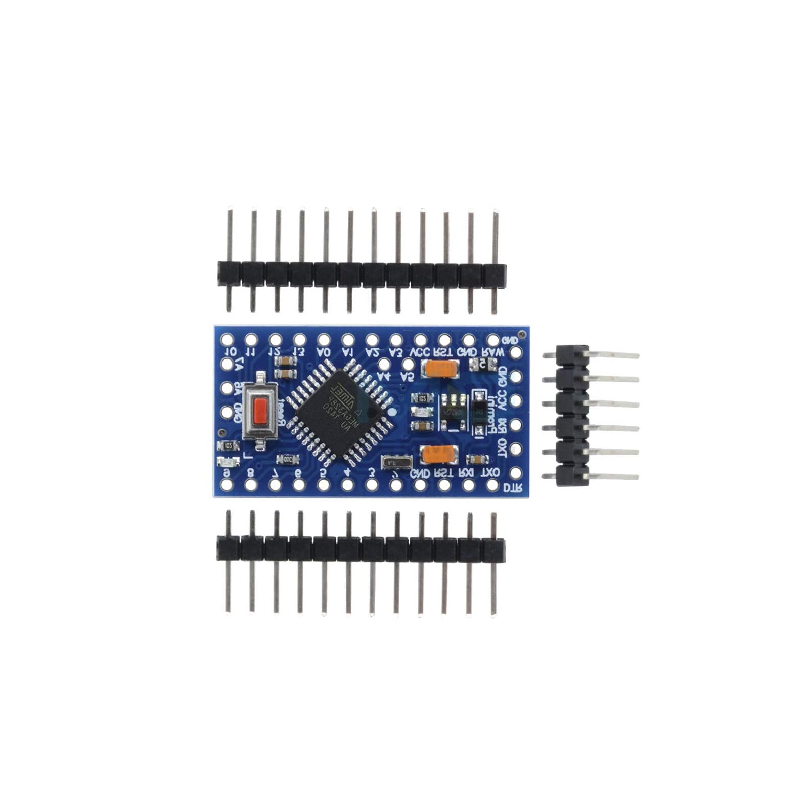 3er-Pack Pro Mini Dev Board - Atmega328P 5V/16MHz, ultrakompaktes Modul für IoT/Robotik/Drohne/DIY-Elektronik & tragbare Projekte