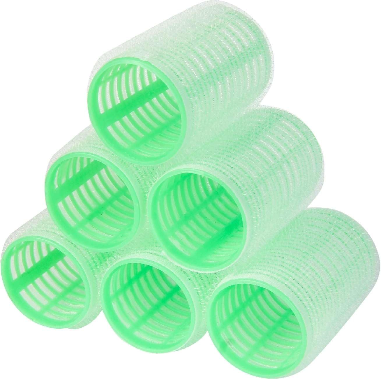 KAYRIE Hair Roller Curlers Large - Set of 6 Green Hair Curlers - Easy-to-Use Hair Rollers for Effortless Styling and Gorgeous Curls - Suitable for All Hair Types - Lightweight and Portable Hair Curling Tools for Salon-Worthy Results at Home-image-47