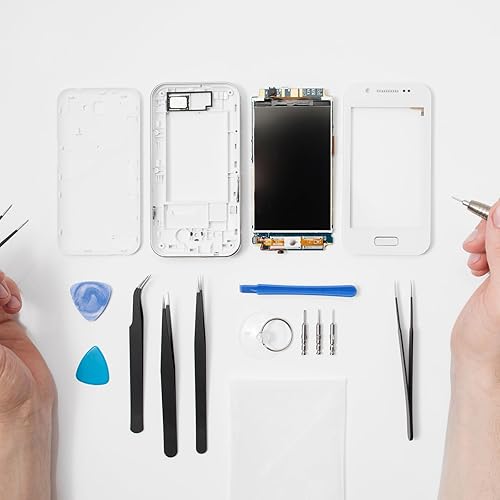 Miniatura 4 de MECCANIXITY Palillo de plástico universal Spudger Palanca Palanca Herramientas de apertura 3 en 1 Kit para teléfono celular, teléfono móvil,