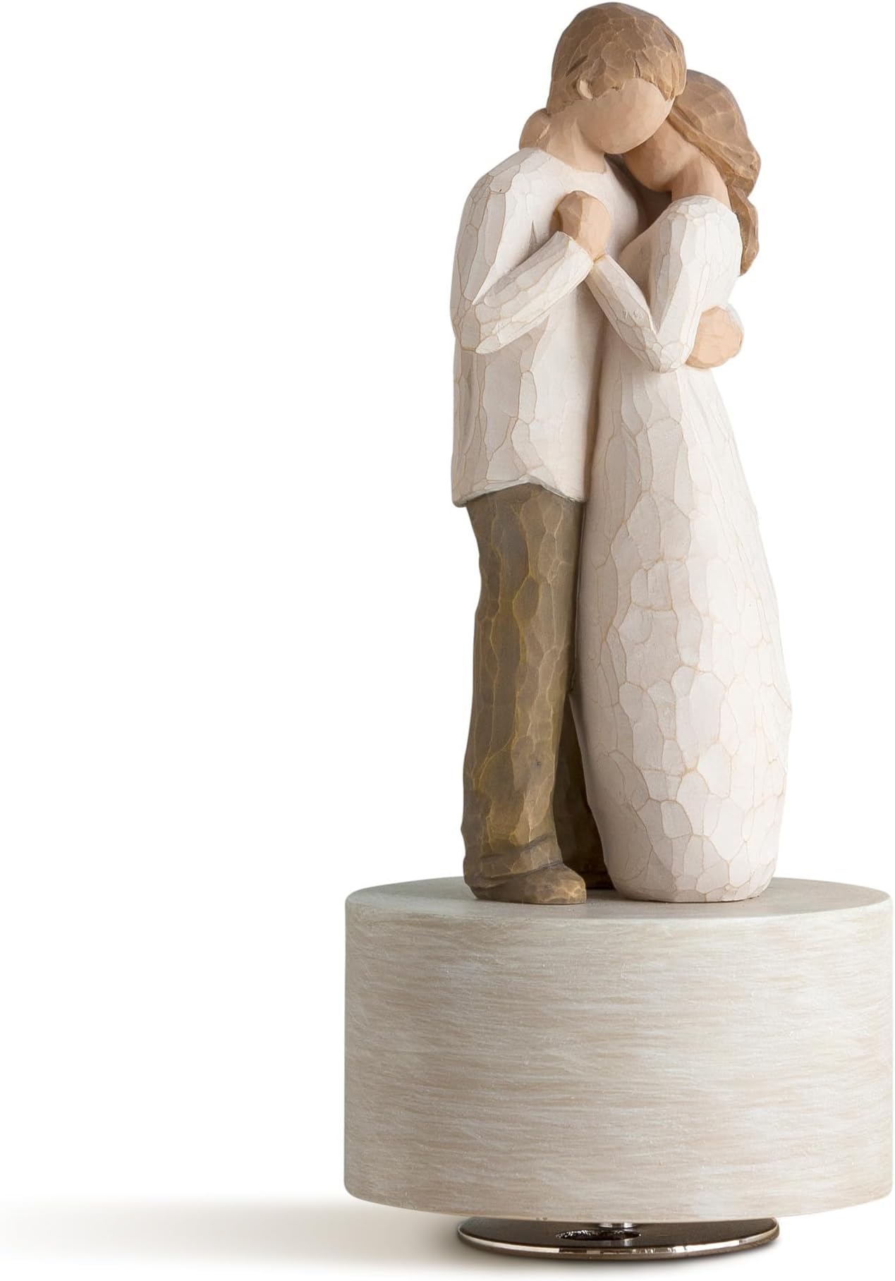 Willow Tree Promise Musical, Plays Pachelbel's Canon in D Major, Hold Dear The Promise of Love, Gift for Bridal Shower, Wedding, Anniversary, Valentine's Day, Sculpted Hand-Painted Musical Figure