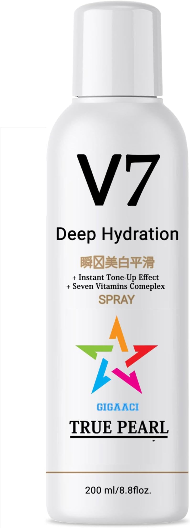 V7 Deep Hydration Face Cream With Seven Vitamins White Glow Skin Whitening & Brightening Cream, Instant Ton-Up Effect, For All Skin Type, Lightens Skin Tone Spray (200Ml)