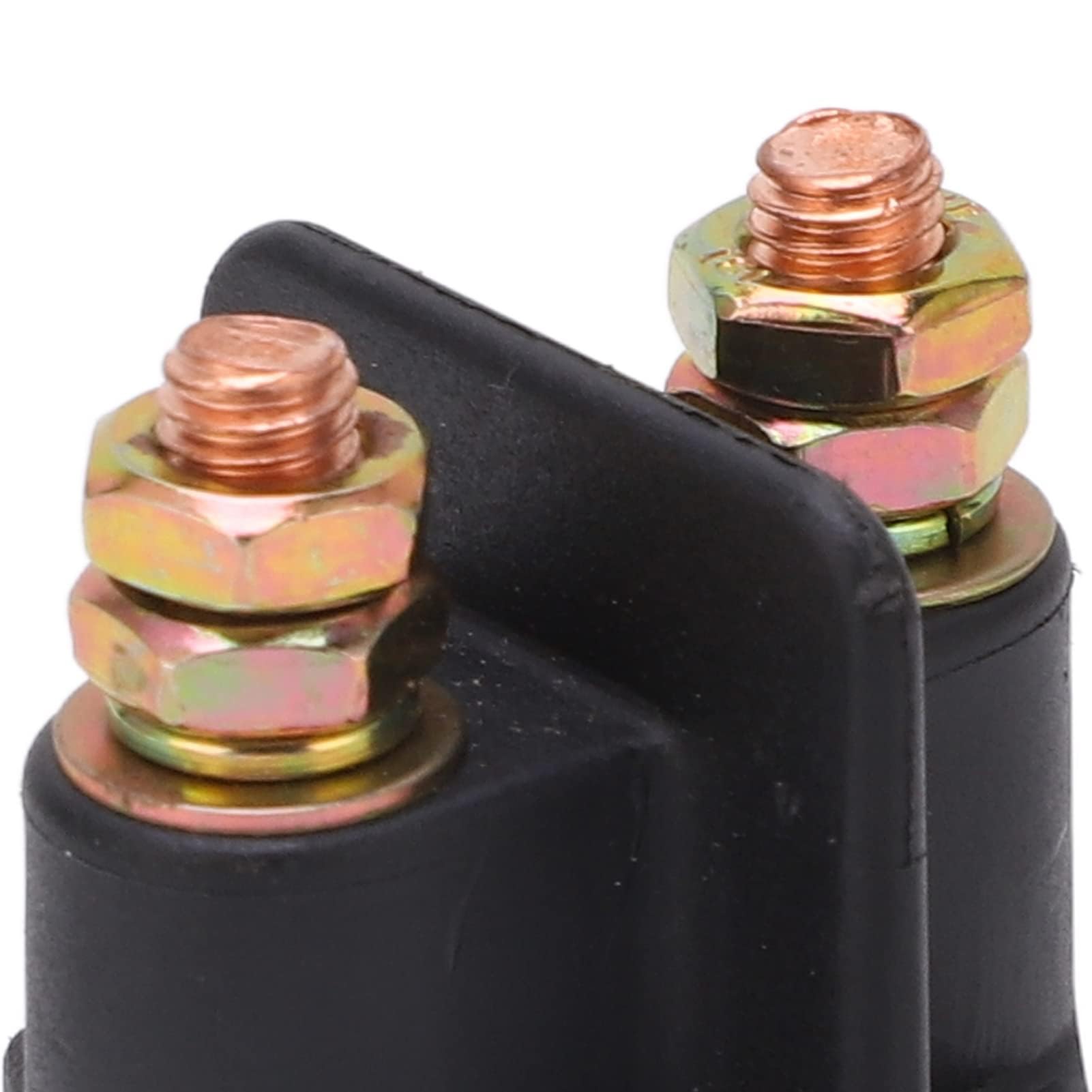 Walfront Relais de Démarreur 12V, 48W, 1A, Normalement Ouvert, Montage en Surface, Pièces de Rechange pour Tondeuse à Gazon, VTT, Véhicules Utilitaires, Motoneiges, Tracteurs