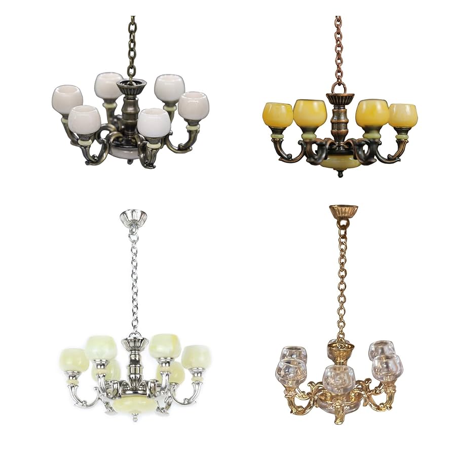 ミニチュア ハンドメイド シャンデリア ハンドメイド ミニチュア プリンセス シャンデリア インテリア