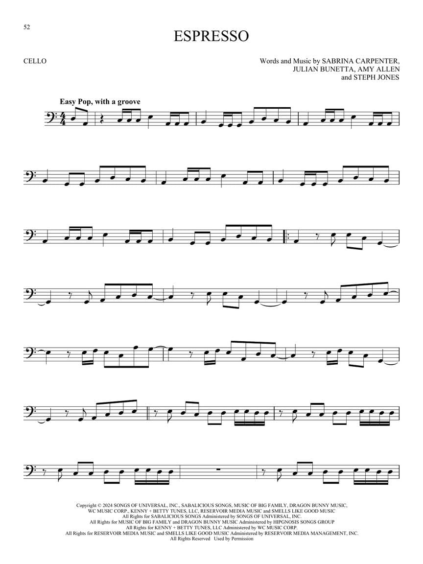 101 Top Hits for Cello | Sheet Music Songbook for Solo Cello Players | Pop and Viral Favorites for Solo Practice and Performance | Easy Cello Music Collection      Paperback – May 28, 2025
