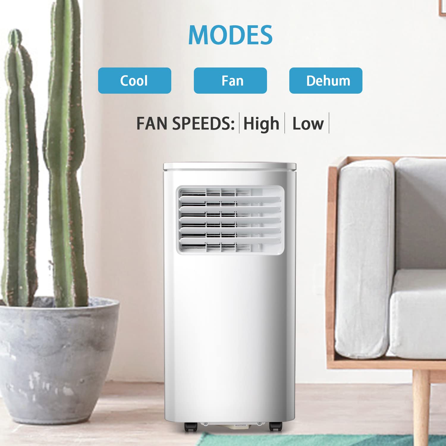 Buy R.W.FLAME 8000BTU Portable Air Conditioner for Room,with