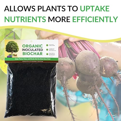 Miniatura 6 de Biochar orgánico inoculado ayuda a las plantas y árboles a sacar el máximo provecho del suelo  Permite que las plantas absorban nutrientes de manera