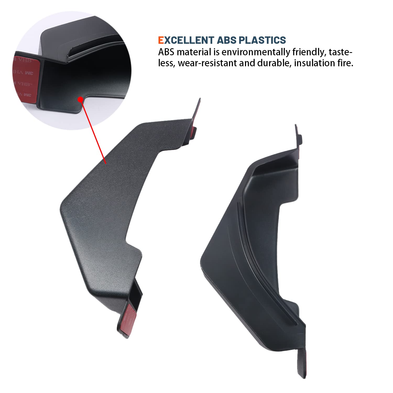 Ruiya 4 Scatole Portaoggetti Per Maniglia Porta – Compatibili Con Tesla Model 3 (2018-2023) E Model Y (2021-2023) - 5