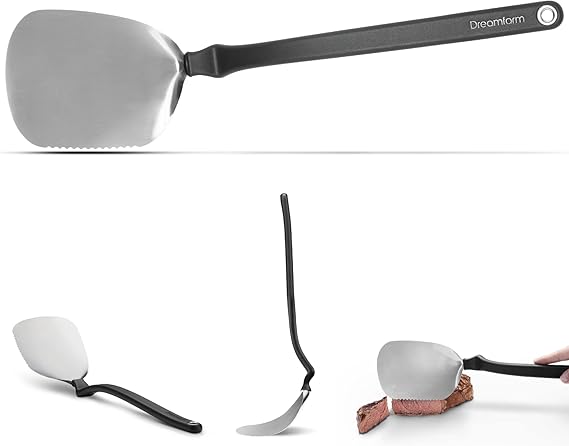 Dreamfarm BBQ Chopula Flexible Stainless Steel Grill Spatula