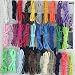 Elife 20 Pairs 10 Random Color 5/16" Width Round Shoelace for Sneakers Boots Skateboard Hiking Sport Shoe (10 Random color out of 30)
