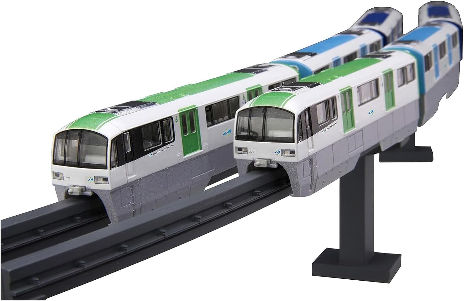 Fujimi 1/150 Tokyo Monorail Type 2000 Six Car Formation (Unpainted Kit) (6-Car Set) (Unassembled Kit)