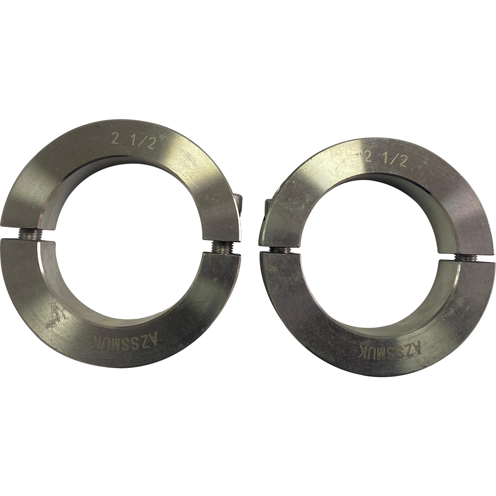 Stainless Steel Shaft Collars - 2 Inch Set of 2 -9