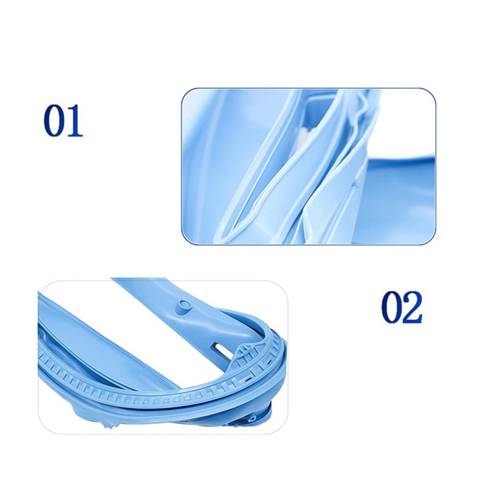 Anello Di Tenuta for Porta, Compatibile Con GE, Guarnizione Di Ricambio Anti-perdite for Rondella for Lavatrice WH05X29521