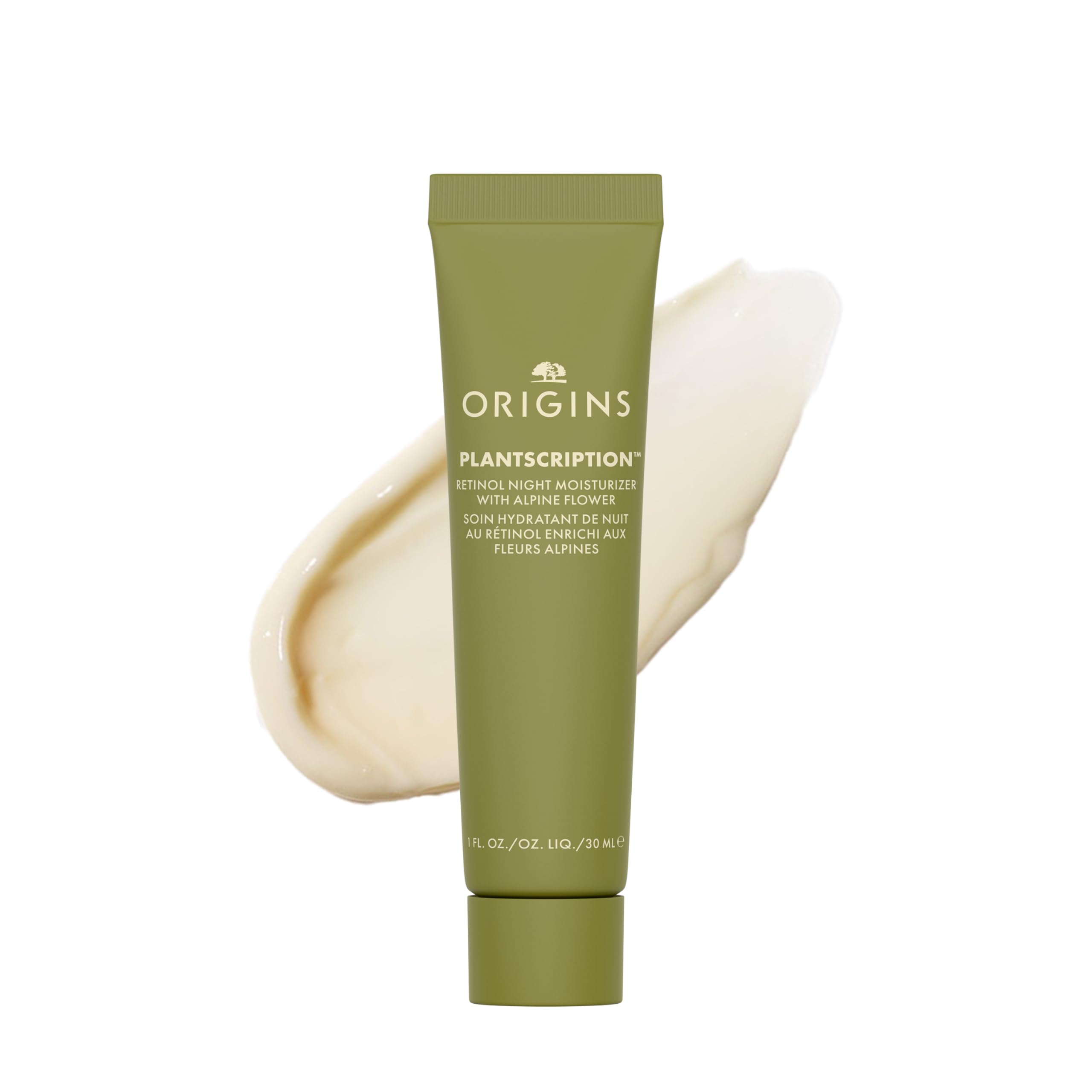 Plantscription Retinol Night Moisturizer | Visibly Diminishes Lines, Pores & Uneven Skin Tone | With Peptide & Retinol, 1 Fl Oz