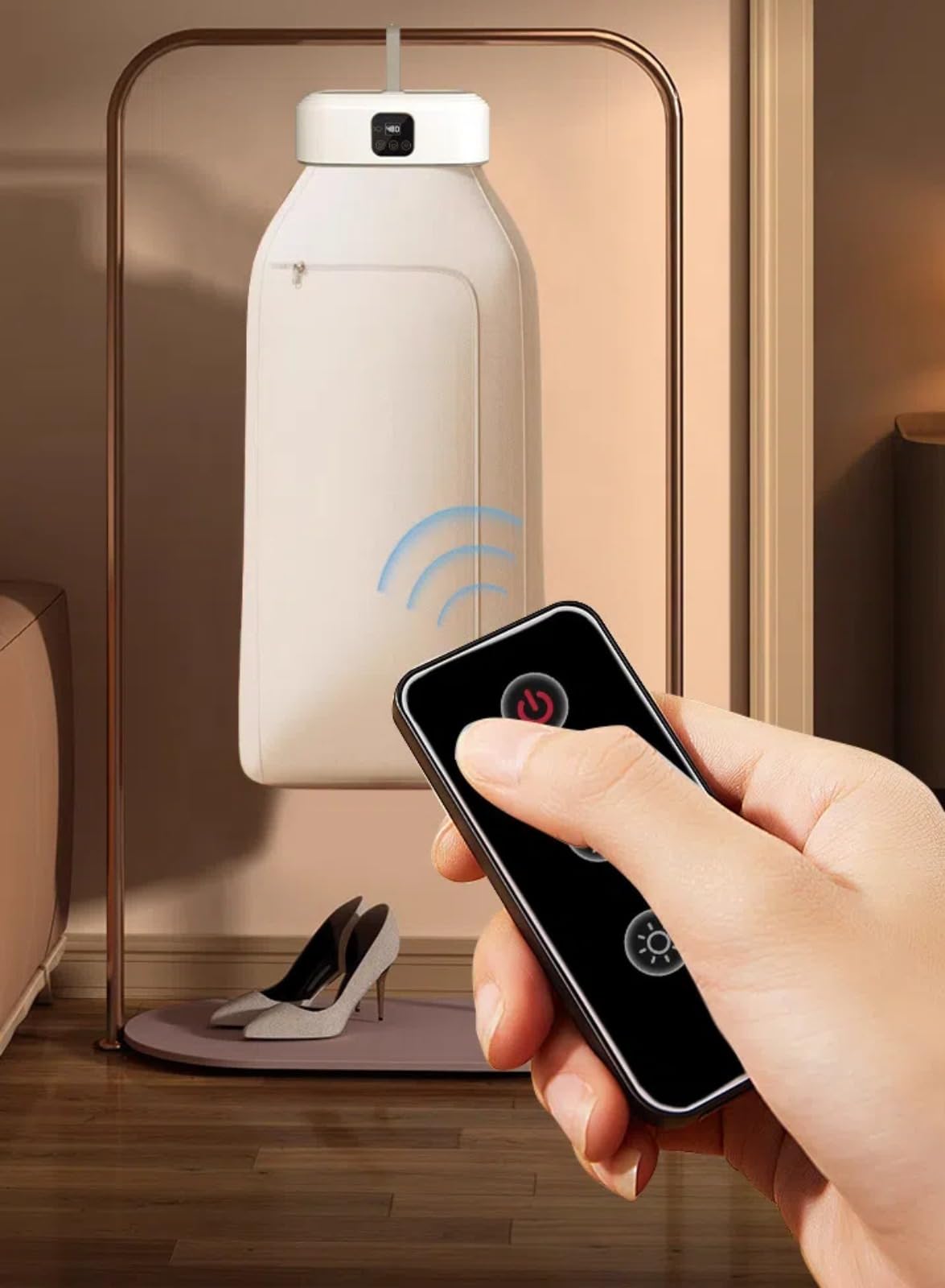 DEALS Asciugatrice 600w Elettrica Portatile Pieghevole - Compatta e a Risparmio Energetico con Timer, Ideale per Viaggi, Camper, Dormitori e Indumenti Delicatiasci asciugatrice piccola asciuga bianc