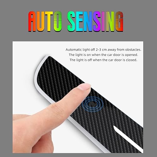 Miniatura 5 de Luces LED para umbral de puerta de automóvil, luces de cortesía personalizables para puerta de automóvil, regalos de cumpleaños para hombres y