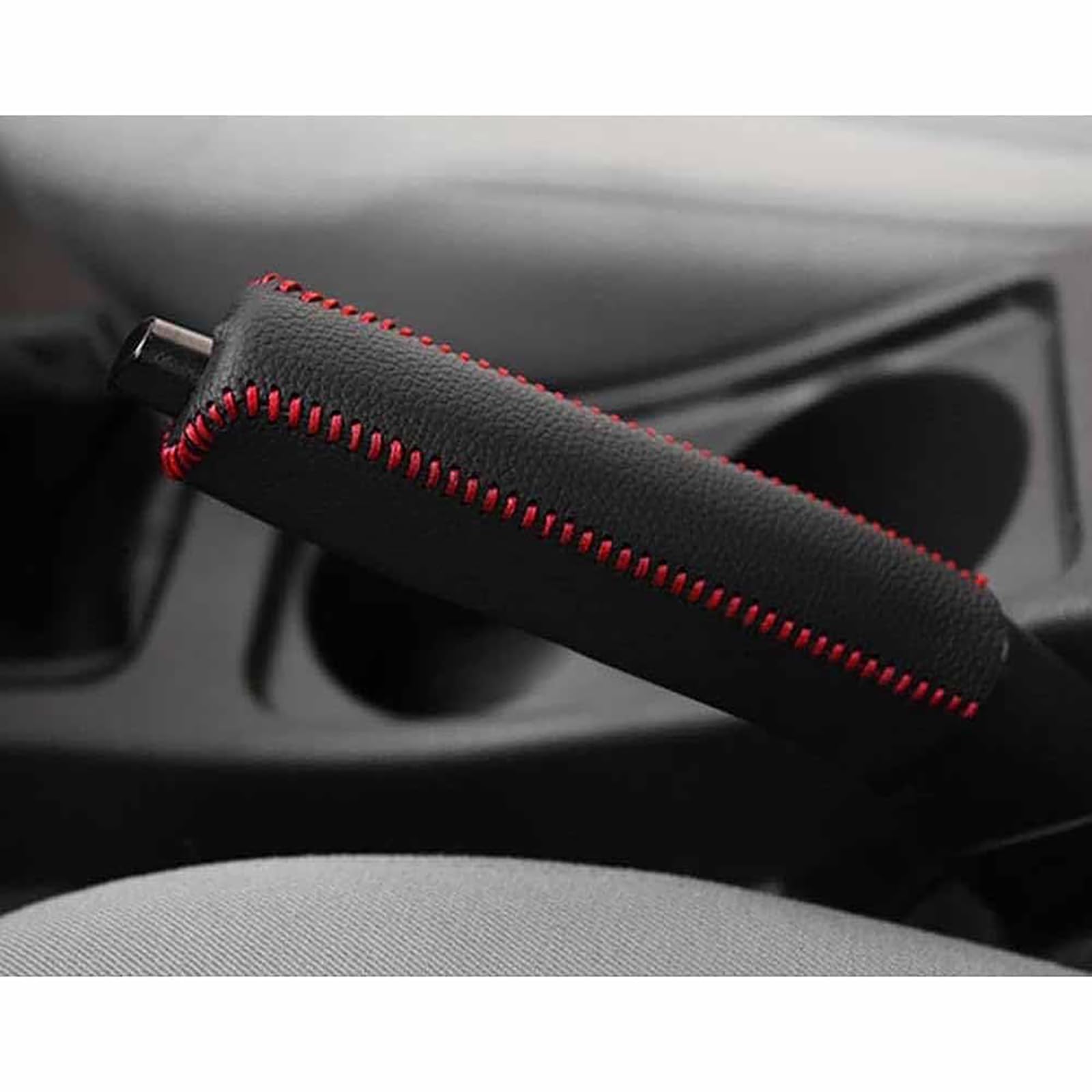 HLBLLRUXT For Lexus ES300H GS300 Handbrake Cover Premium Handbrake Sleeve Anti-Slip Car Hand Brake Grip Protector Stylish Interior Accessory,D