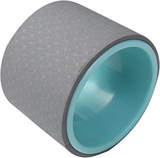EVANEM Yoga Sets Exercise Roller Yoga Wheel Yoga Wheel Back Support Yoga Fitness Roller Massage Wheel Scroll Wheel Yoga Circle Yoga Wheel Backbend Artifact Yoga Circle Blue