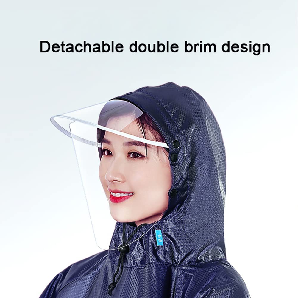 Chubasquero para ciclismo, capa de lluvia para exteriores, bicicleta eléctrica/motocicleta/scooter, chaqueta impermeable, poncho, sudadera con capucha, impermeable, capa, cubierta para scooter de mov